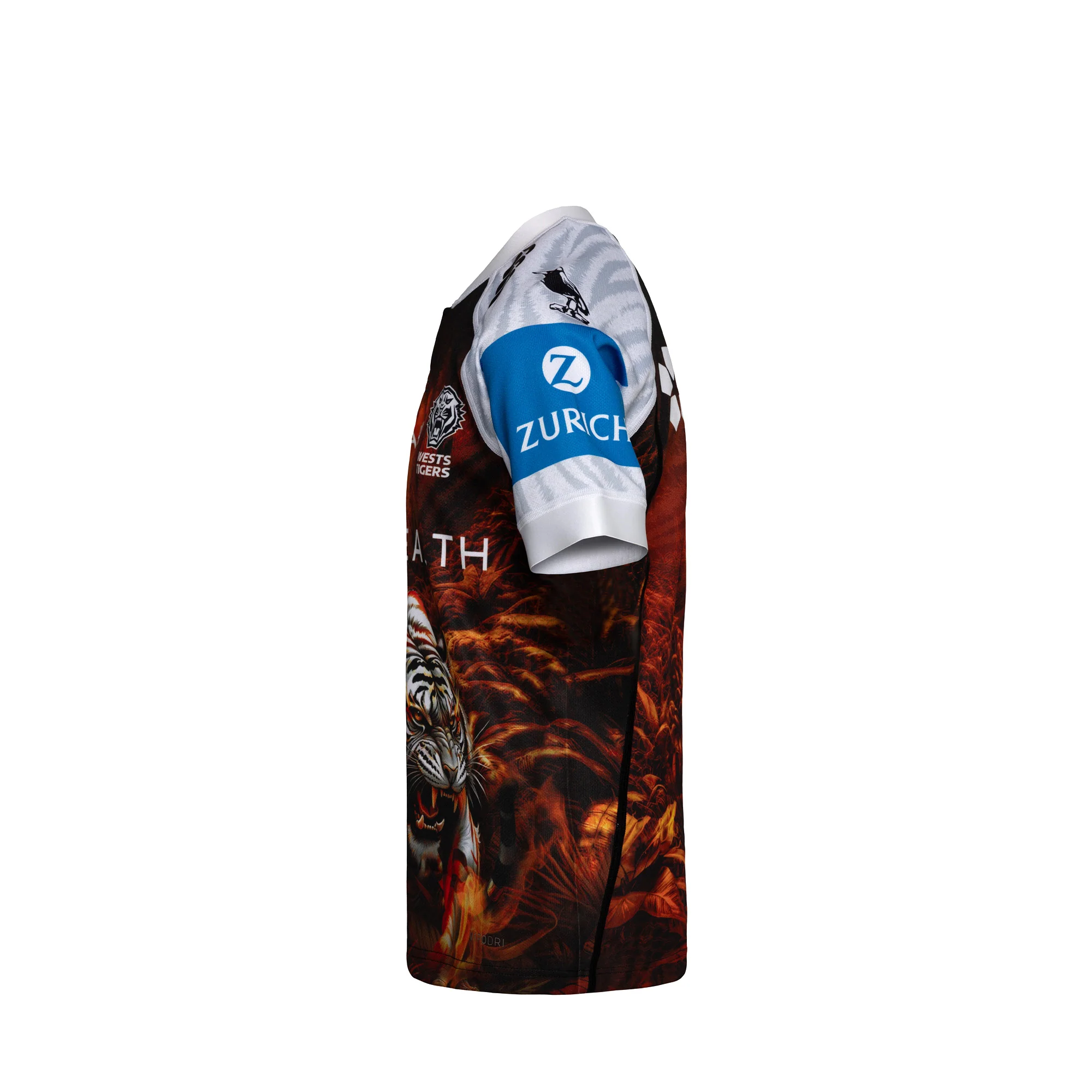 Wests Tigers 2026 Mens Captains Run Jersey - Image 3