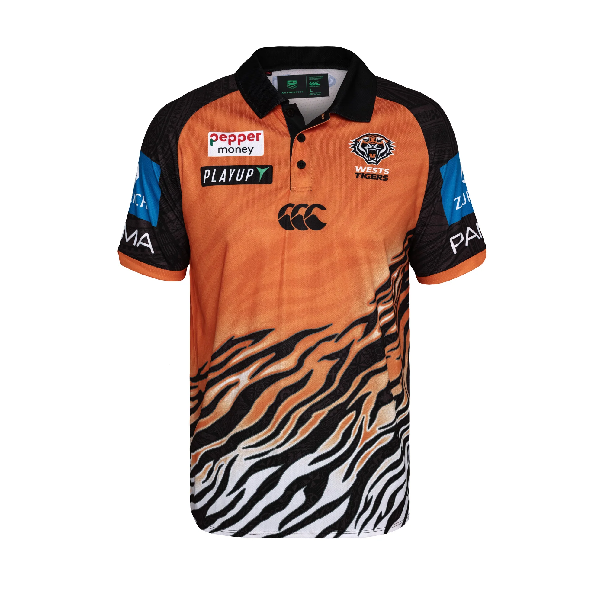 Wests Tigers 2026 Mens Multicultural Polo