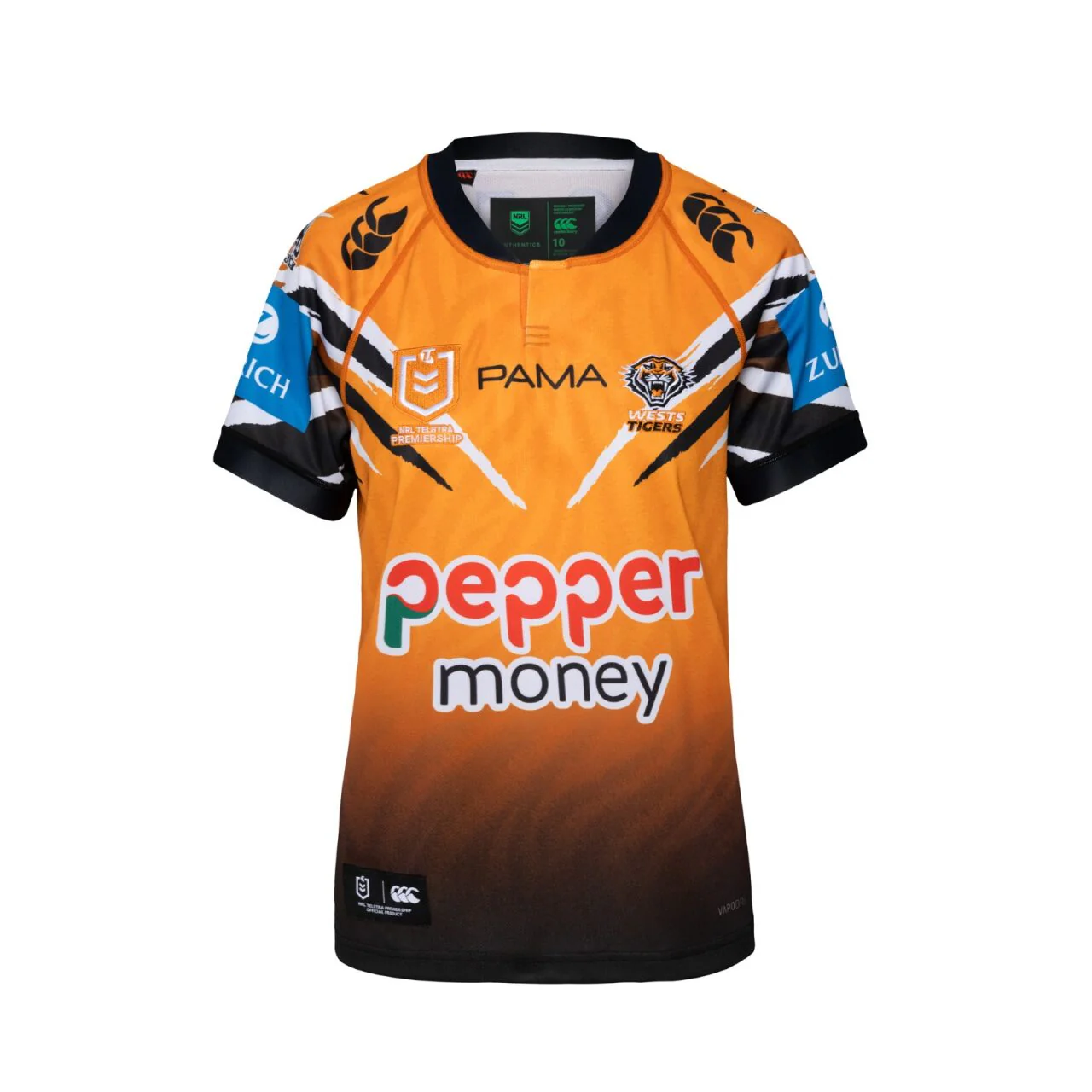 Wests Tigers 2026 Womens Home Jersey