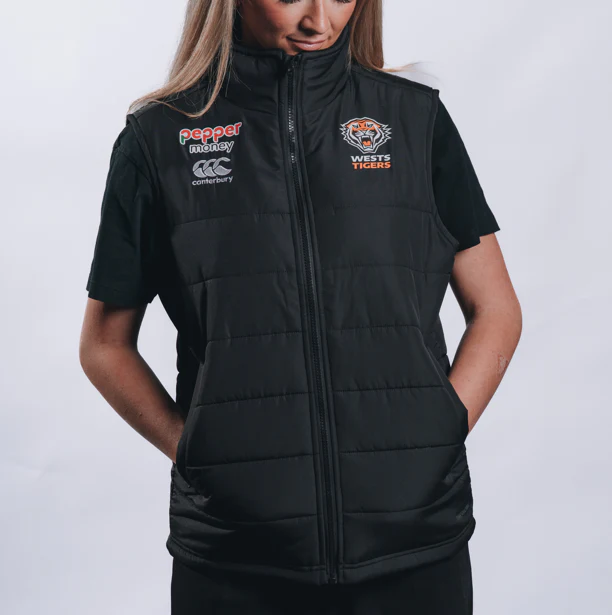 Wests Tigers 2026 Adult Gilet - Image 4
