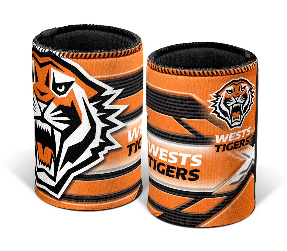 Wests Tigers Logo Can Cooler